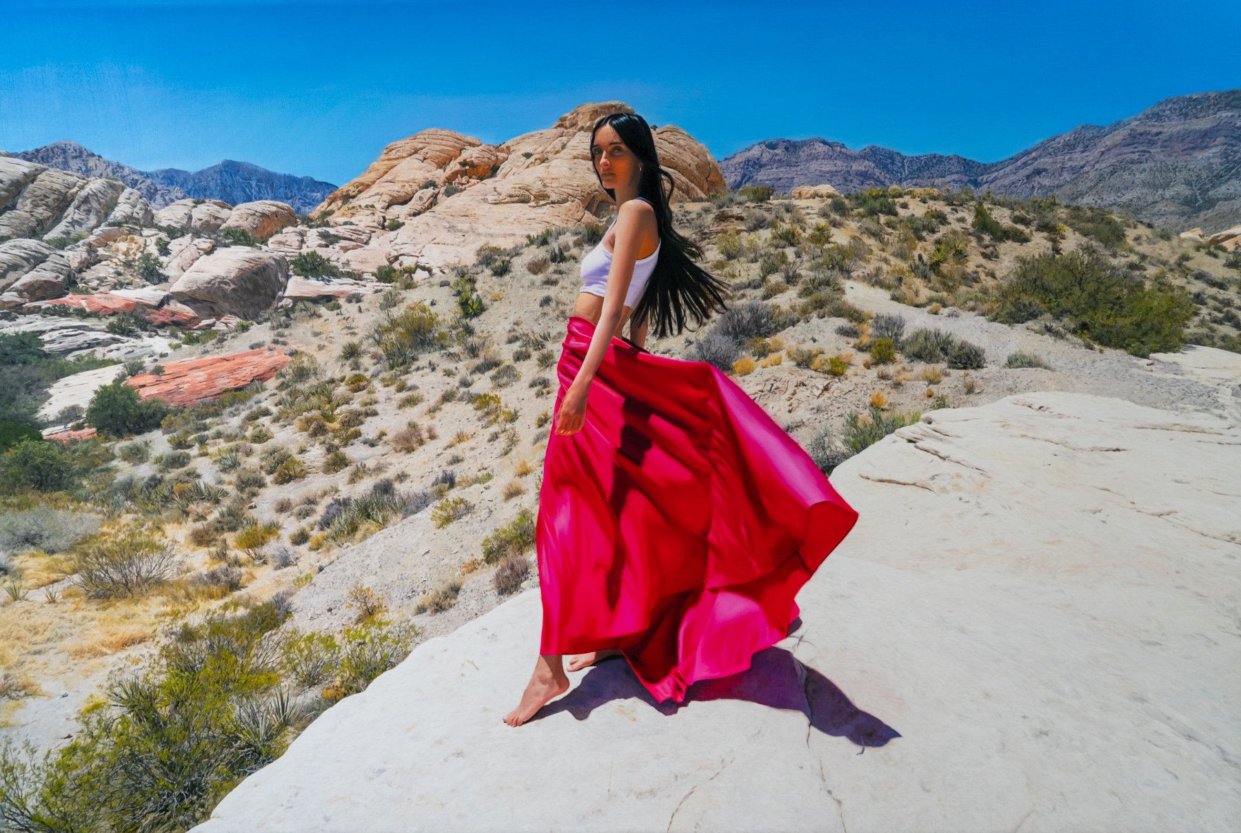 Israeli artist Yigal Ozeri unveils in India his latest series Americana