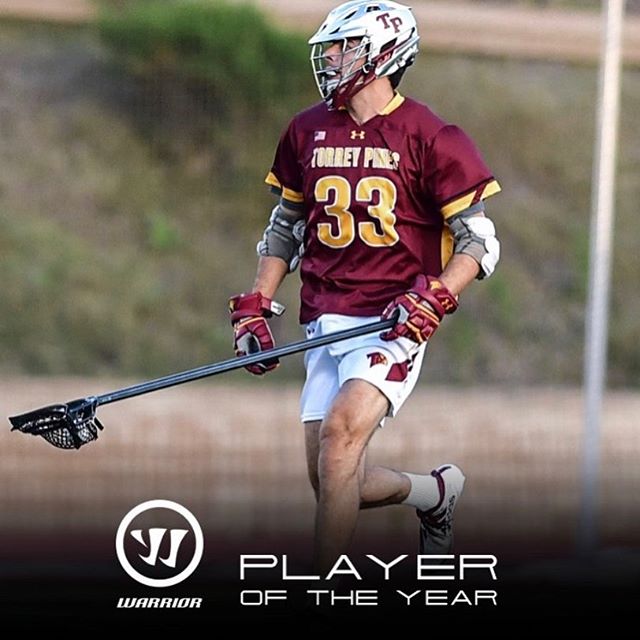 Closing the book on a tremendously successful 2019 season with our captain, @marco_napolitano being named @uslacrossemag & @warriorlax Western Player of the Year. This is the second straight season TP has produced the Western POY. Individual awards are the result of team success, so kudos to our entire defensive unit who all share in this prestigious 🏆! 🔒 🥍 #TPvEB
Read all about it here:
https://www.uslaxmagazine.com/high-school/boys/west-poty-marco-napolitano-keeps-torrey-pines-defense-in-good-hands