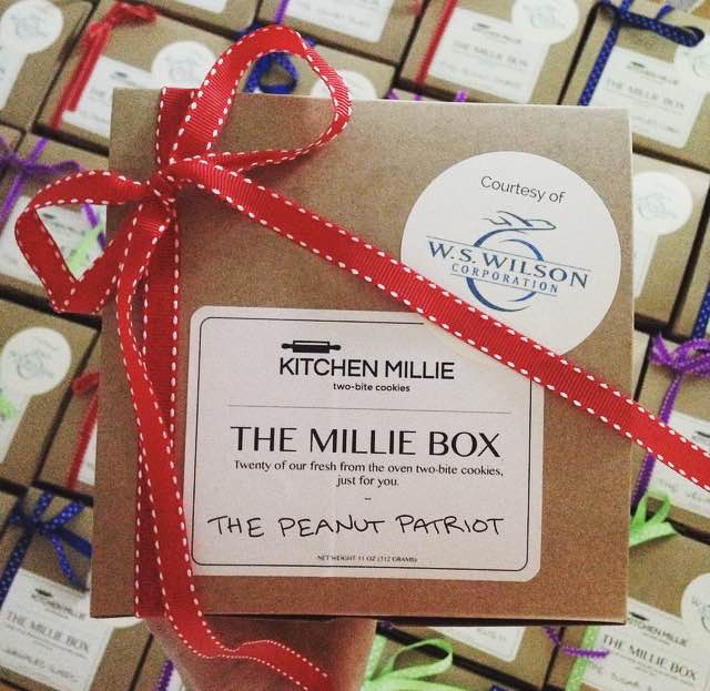 Our Millie Boxes make great client gifts! We can customize all boxes with your message and branding/logo.