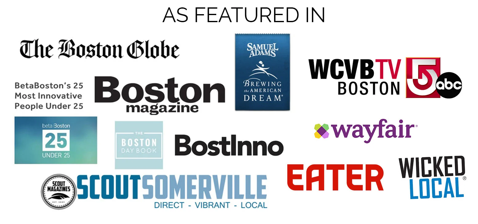 A few of the places we've been featured!