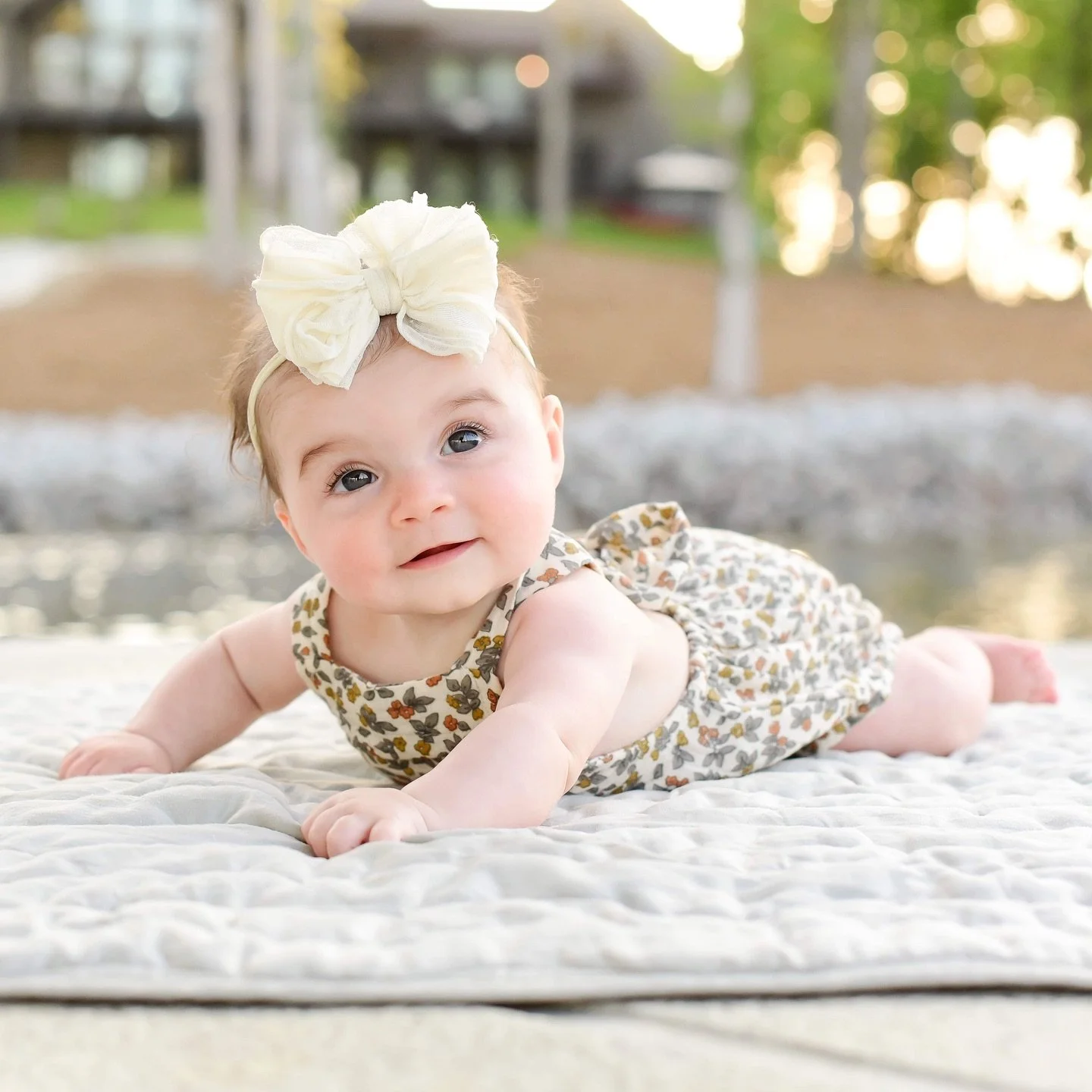 5 months of Cece! 🥹 Time is flying but we have had the best month! She flew to California for the first time to visit Darren&rsquo;s family and went on her first lake vacation in Tennessee all within a few weeks. This baby loves to travel!