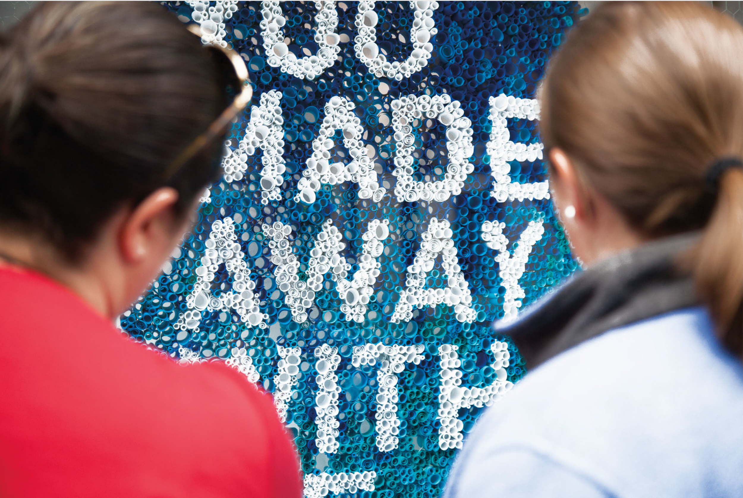 2015 American Graphic Design Award for INK YOUR LOVE window display.