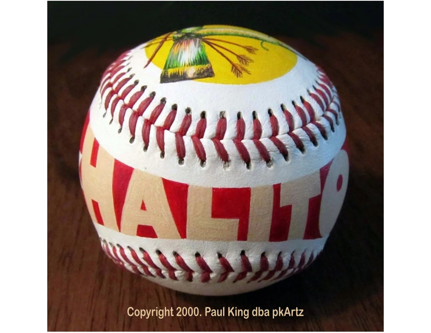 "Halito" (hello)
