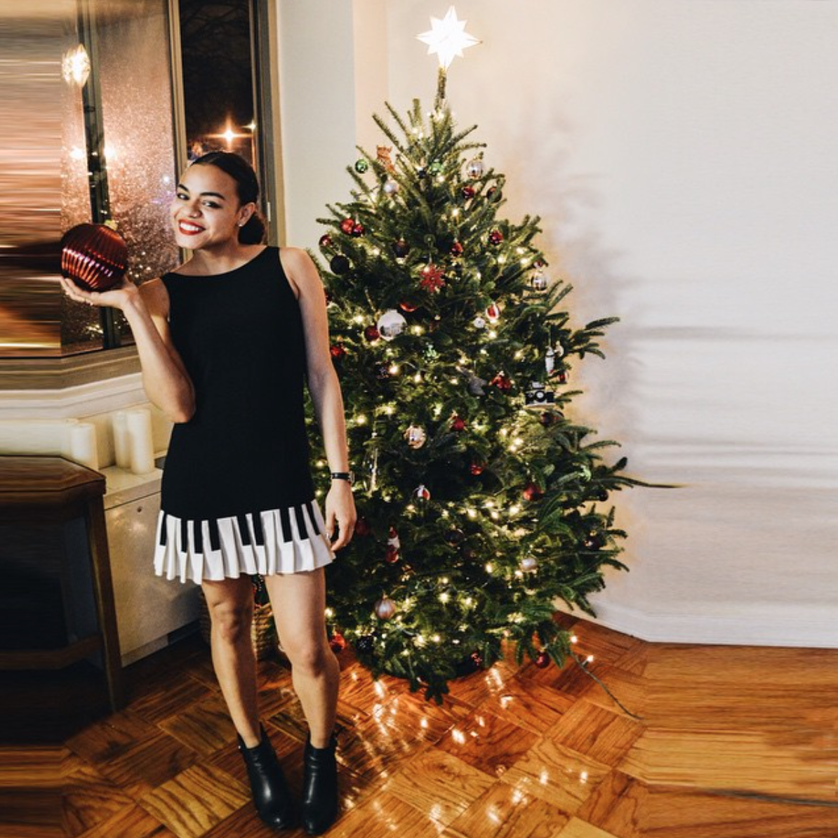 wearing: moschino dress, zara boots