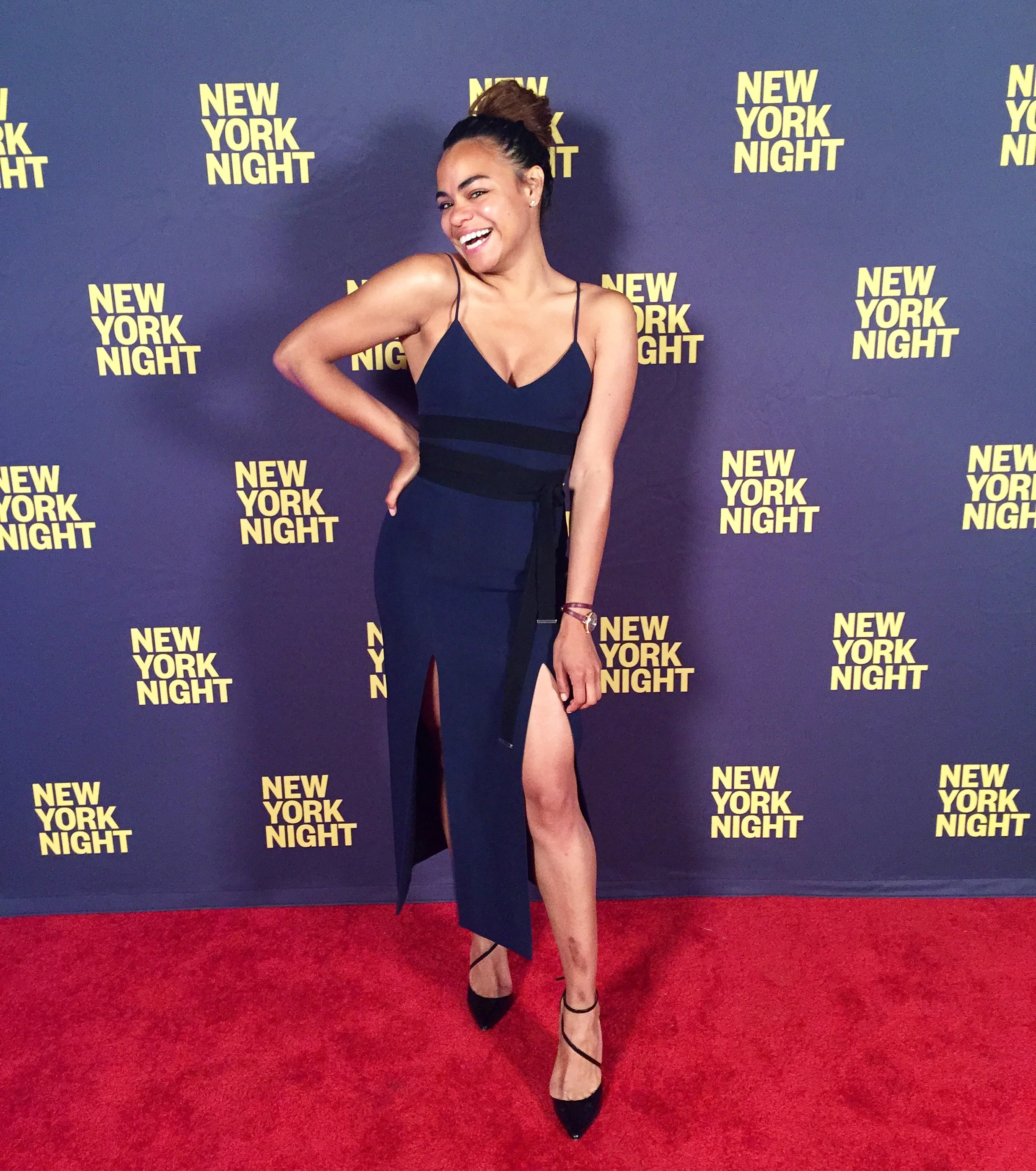 wearing: david koma dress, alice &amp; olivia shoes, shingle watch