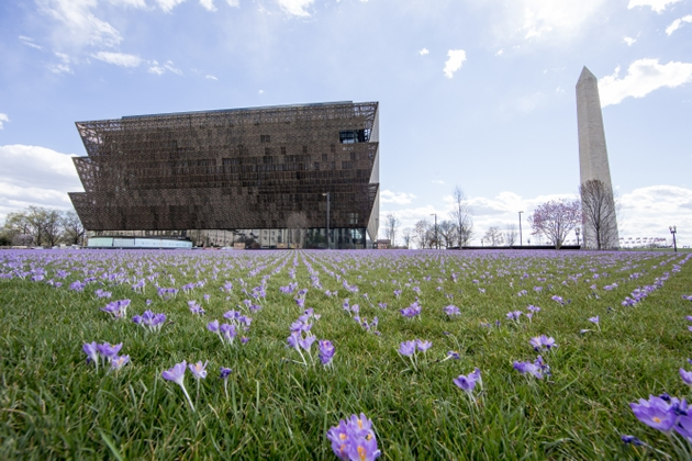 The National Museum of African American History and Culture is due to open to the public Sept. 24. (Photo by Michael Barnes, courtesy of the Smithsonian Institution)