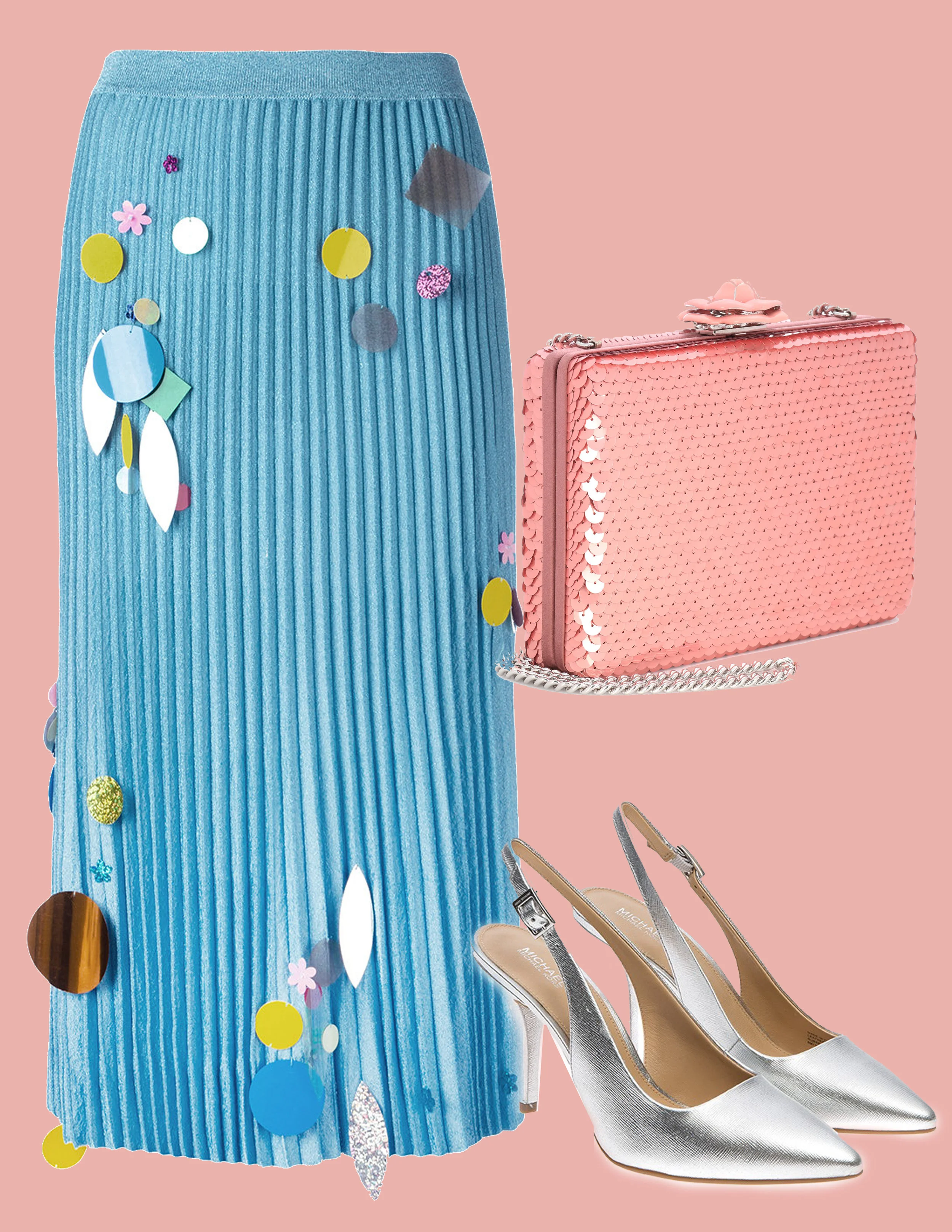 Fashion Friday: A Sequin Not Really Sequin Skirt