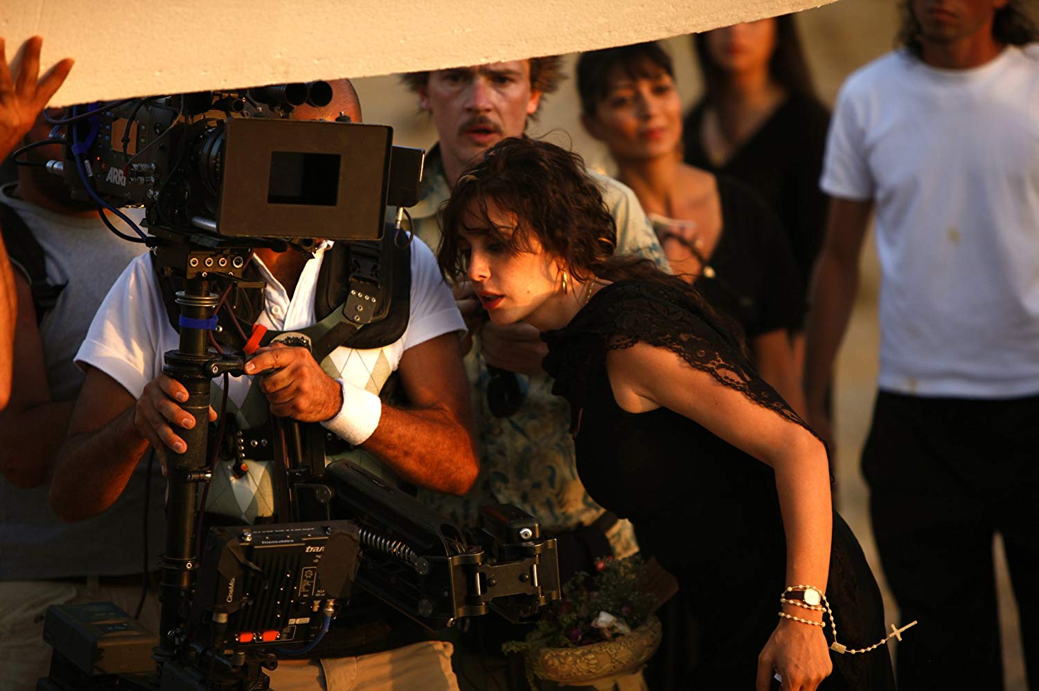 Nadine Labaki on the set of Where Do We Go Now? Photo: Sony Pictures