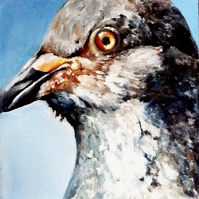 Oil on Canvas, 12" x 12"