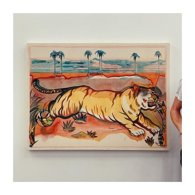 🐯
.
.
.
#oil #canvas #painting #new #work #art #artwork #artist #contemporaryart #tiger #palm #arm #wip #losangeles #2020