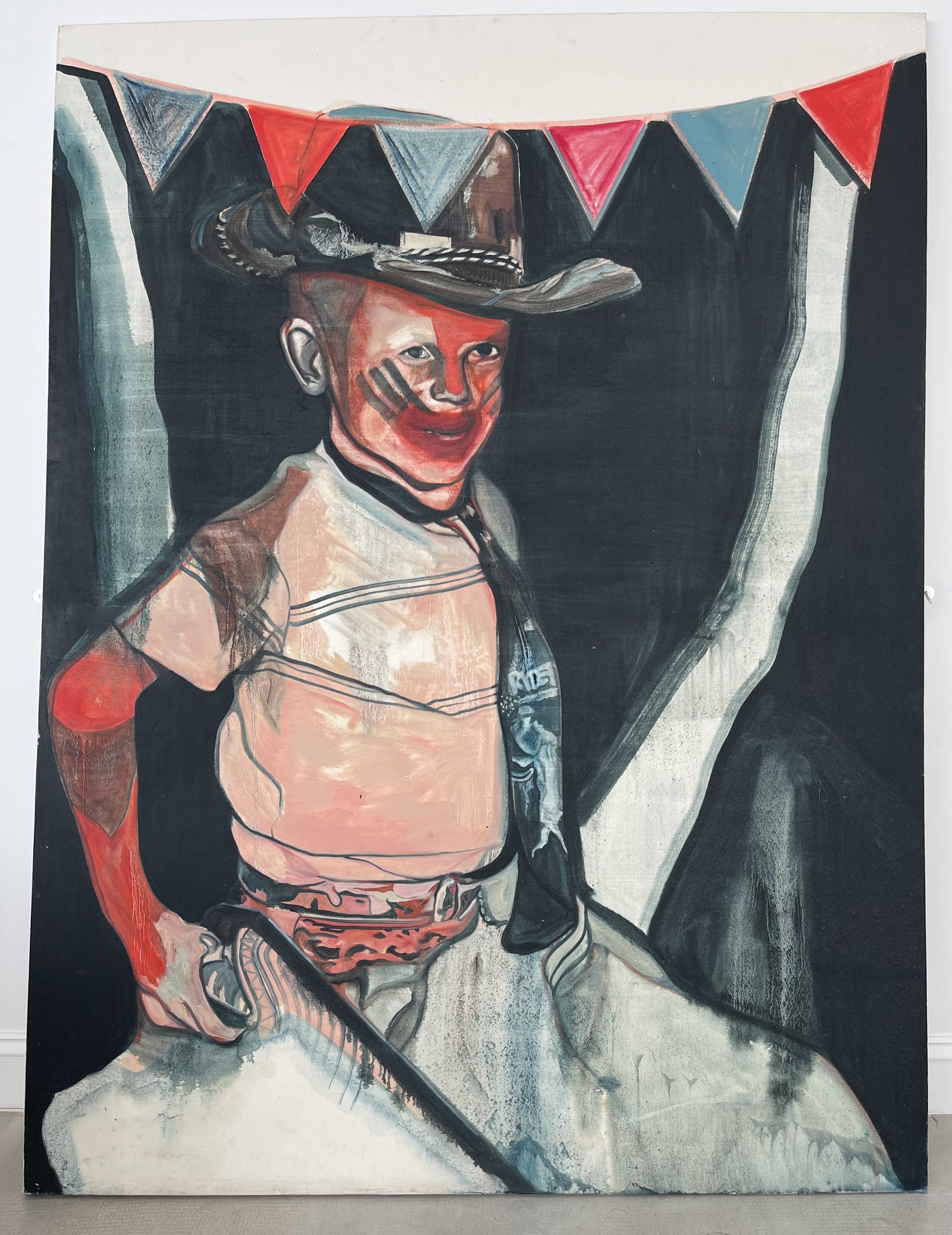 'Self Portrait (As Cowboy)'