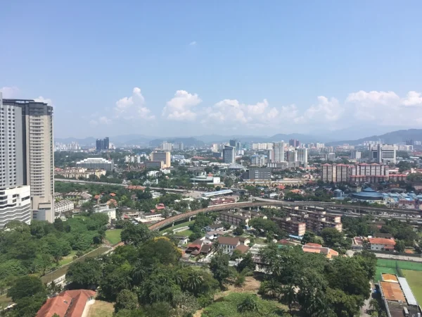 Beautiful view of Kuala Lumpur, Malaysia
