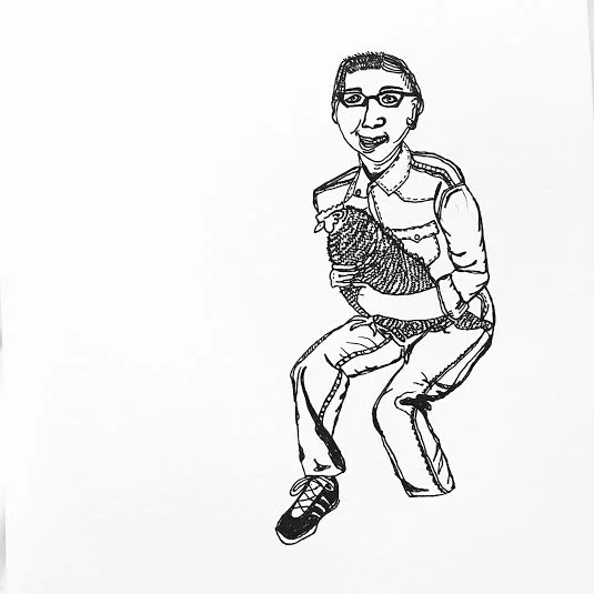 Disappearing Hand Into Rooster