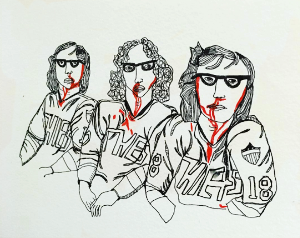 The Hanson Brothers from Slapshot