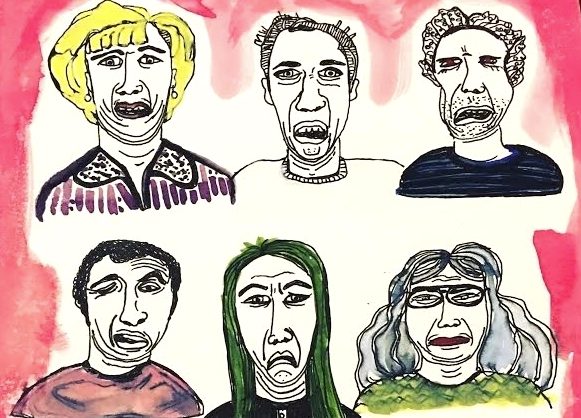 6 disappointed people 
