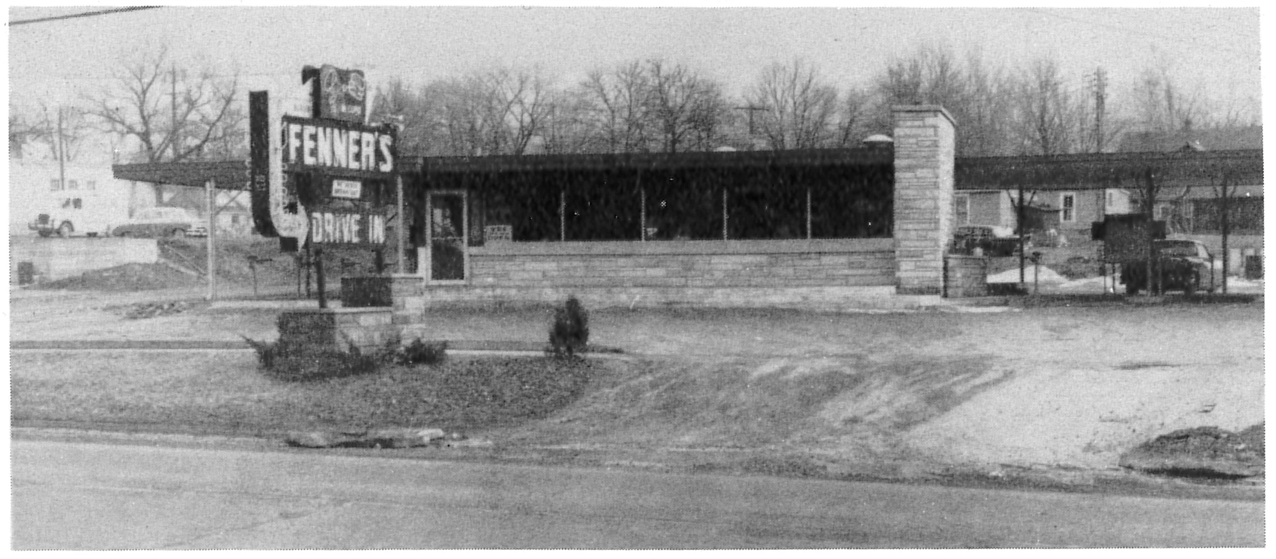  Fenner's Drive-In, Sturgis, MI (from a Sturgis High School yearbook)