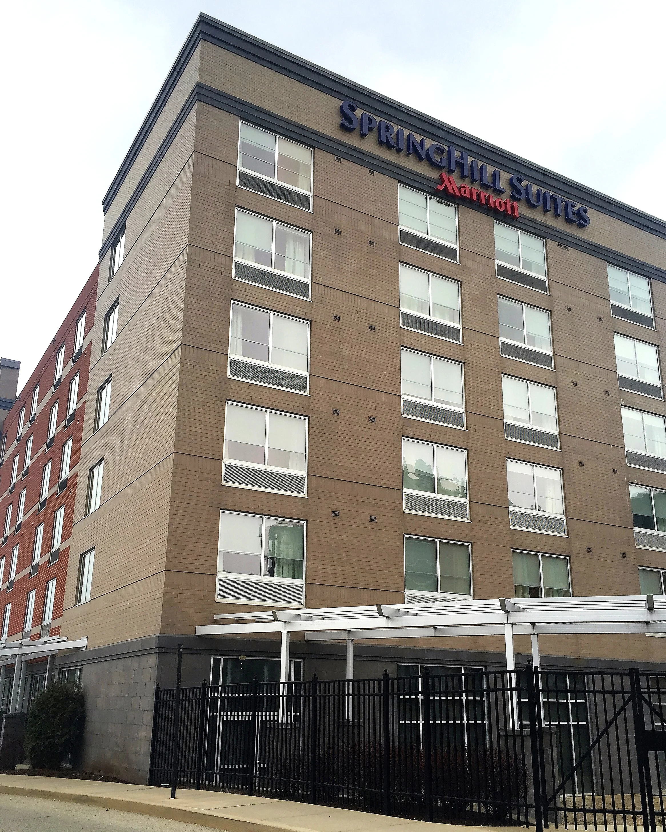  SpringHill Suites - patio trellis 