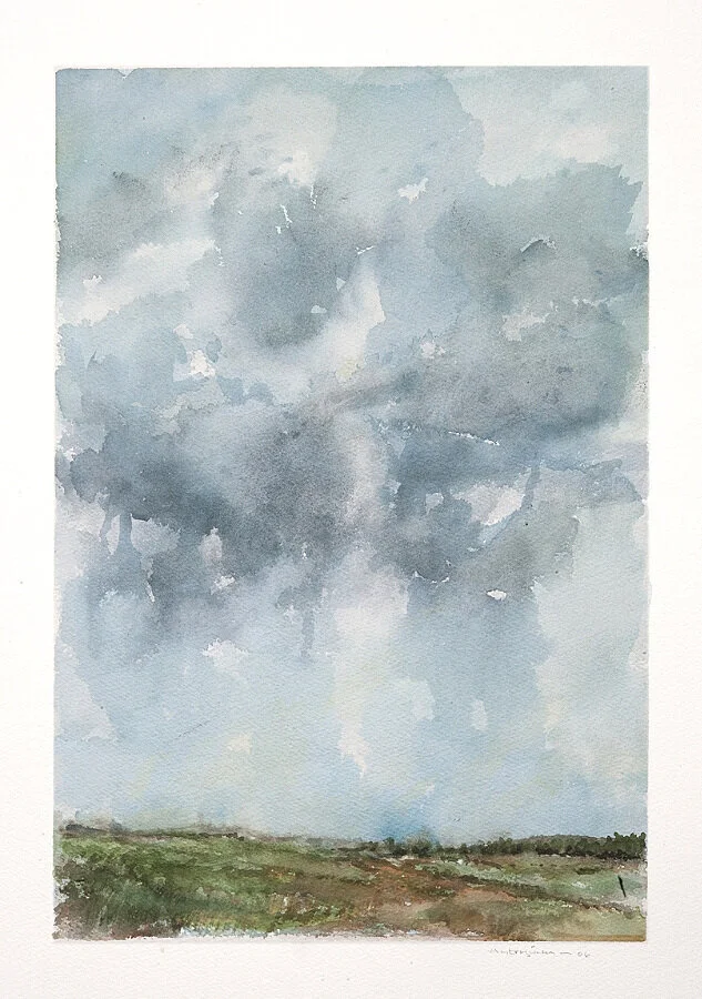 Strange Storm Clouds Over Field 2012
