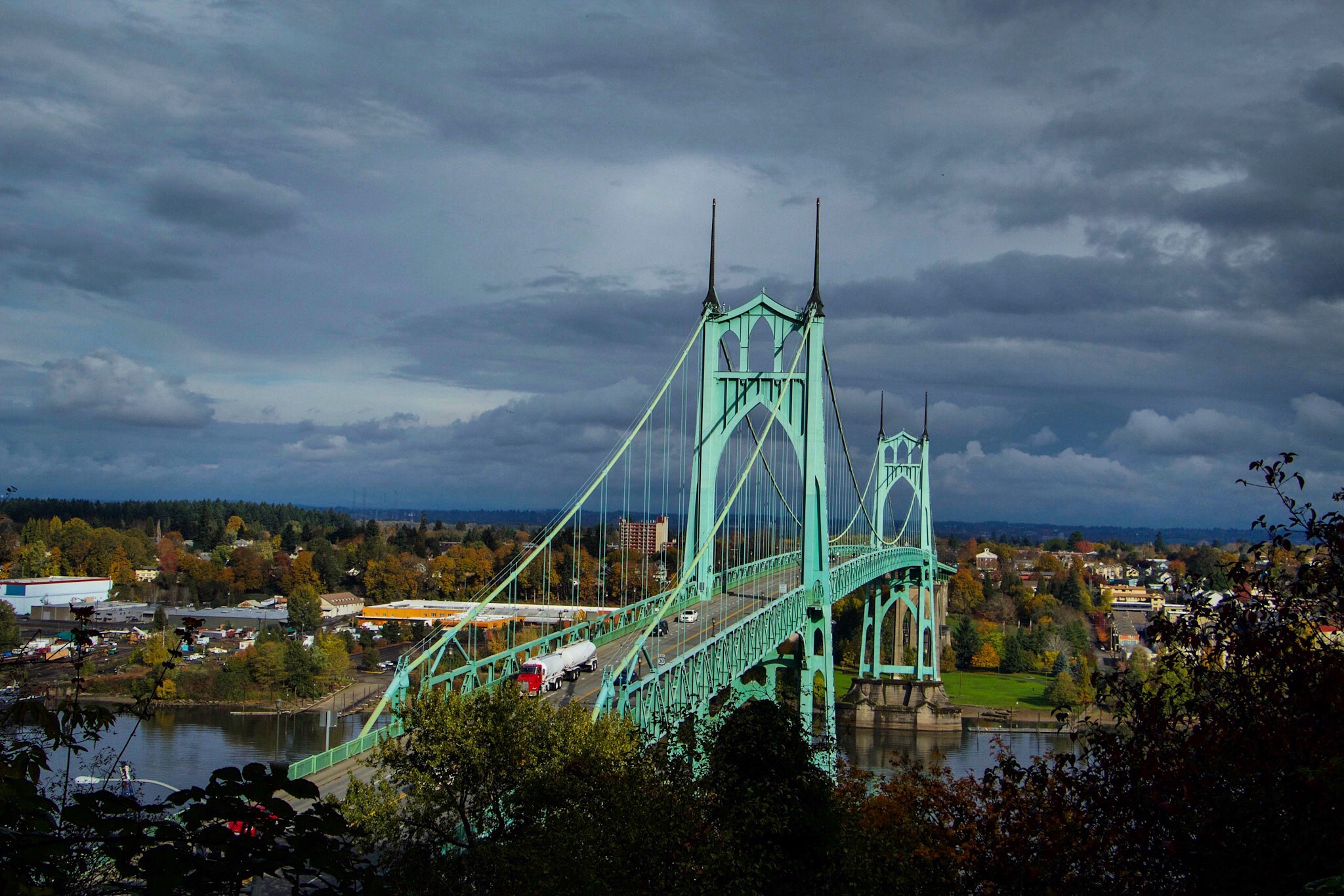 St. Johns bridge, Portland, OR