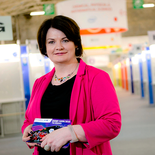 Mari Cahalane, Head of BT Young Scientist &amp; Technology Exhibition (BTYSTE)