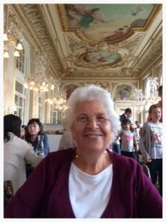 In the dining room of the Orsay Museum in Paris, August 2015
