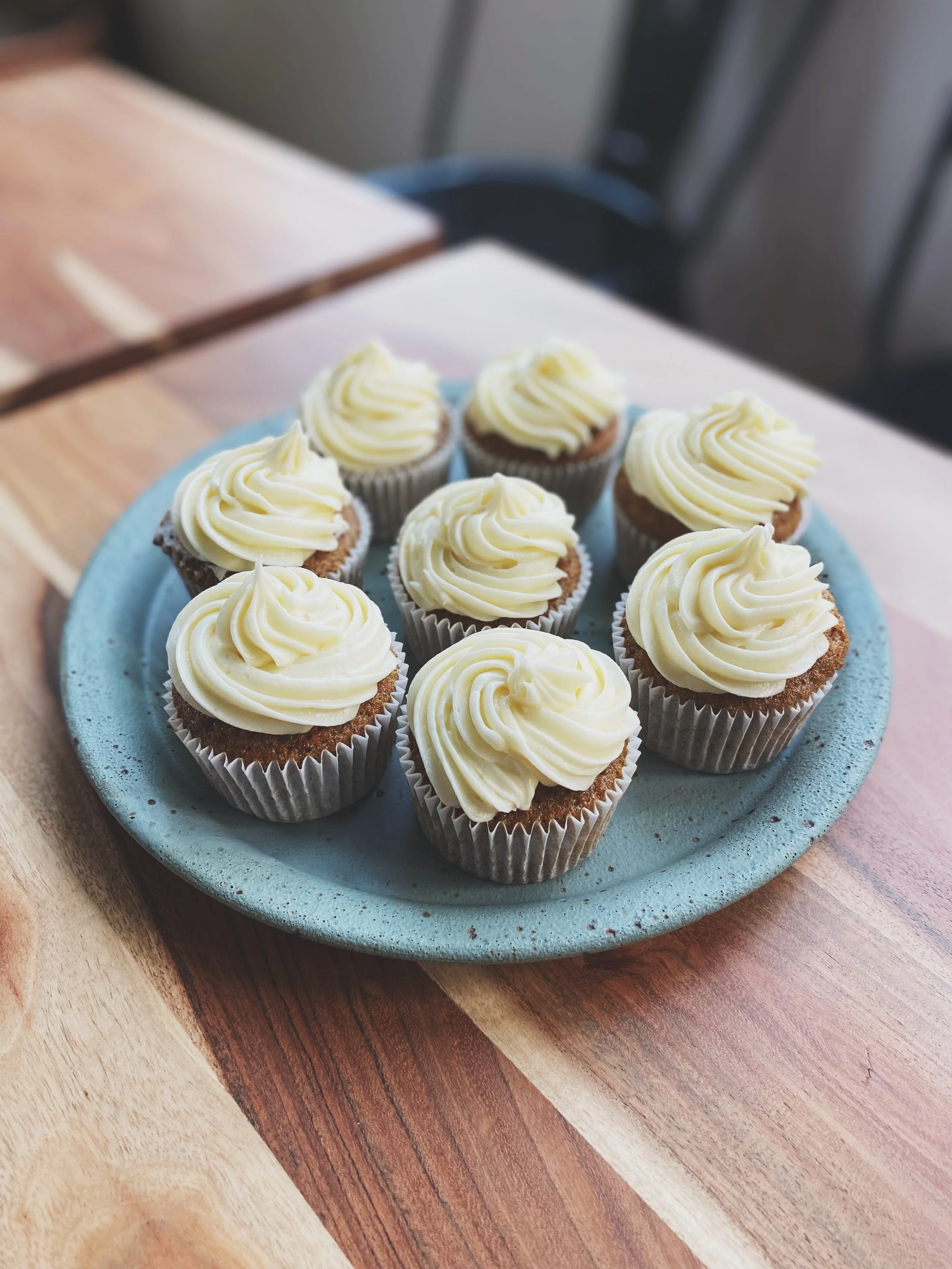 Carrot Cake Cupcakes- 1 Dozen