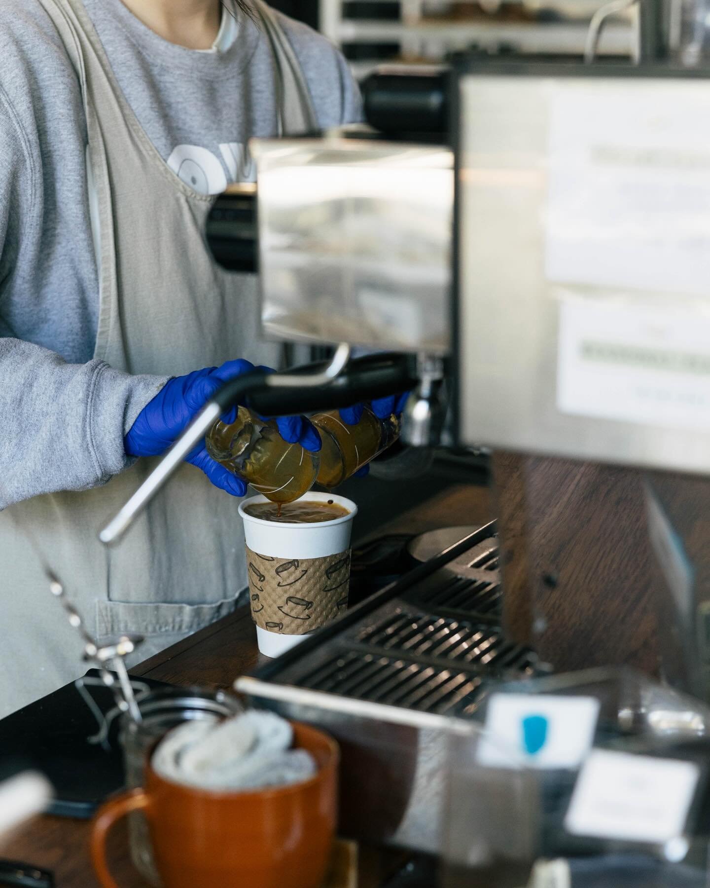 Did you know we make our flavored syrups in house? Our favorite is the honey vanilla! Stop in and try a coffee with one of our flavors!