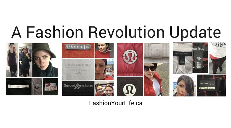 A Fashion Revolution Update