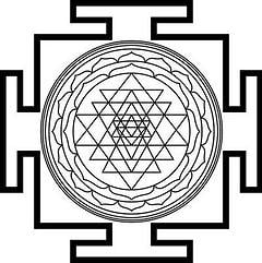 the Sri Yantra mandala