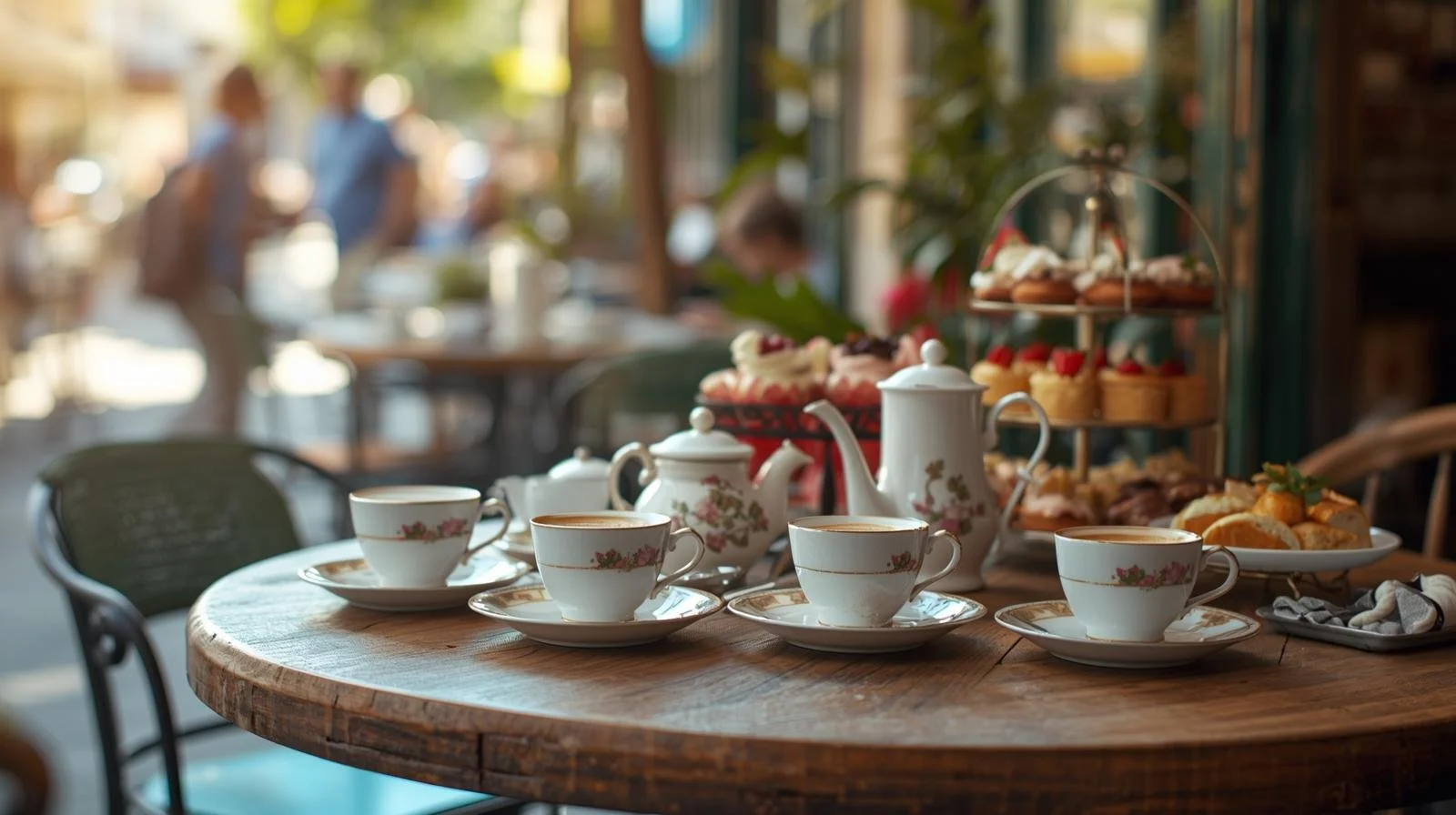 alfresco cafe, coffee cups, tea cups, cakes, sweet treats.jpg