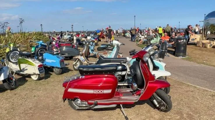 Social function for Scooter Rally. 