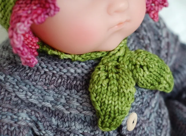 Buds and Blossoms Bonnet knitting pattern by Lisa Chemery - Frogginette Knitting Patterns