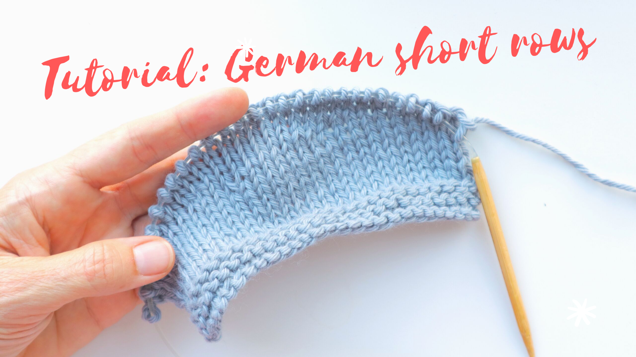 German short rows — Frogginette 