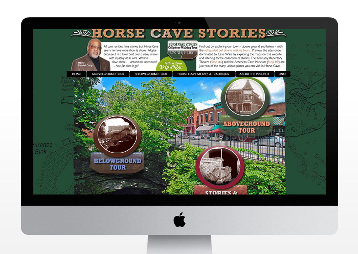 Horse Cave Stories Website