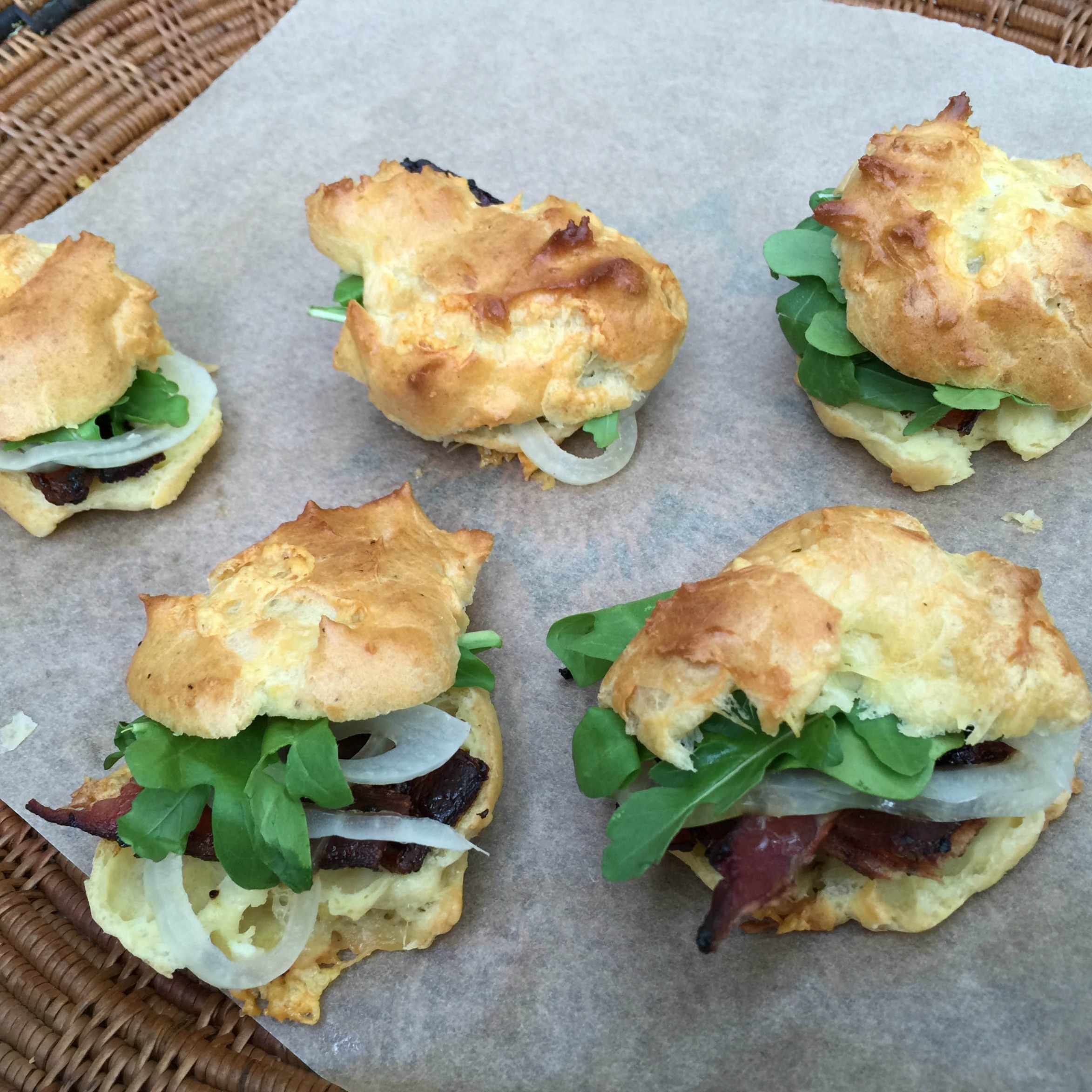 New Year's Eve Gougères