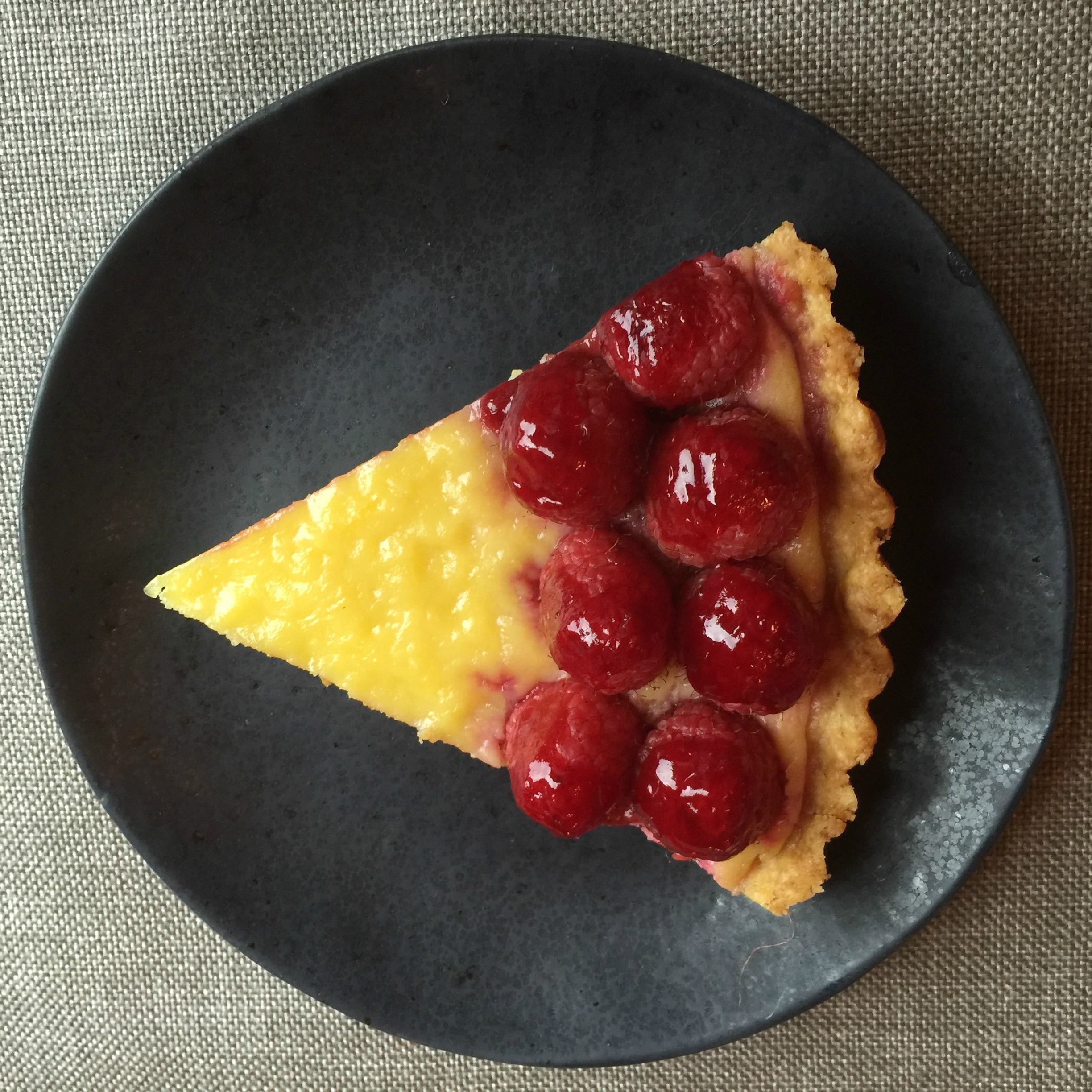 Lemon-Raspberry Tart