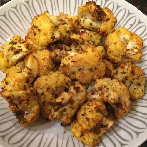 Madhur Jaffrey's Roasted Cauliflower with Punjabi Seasonings