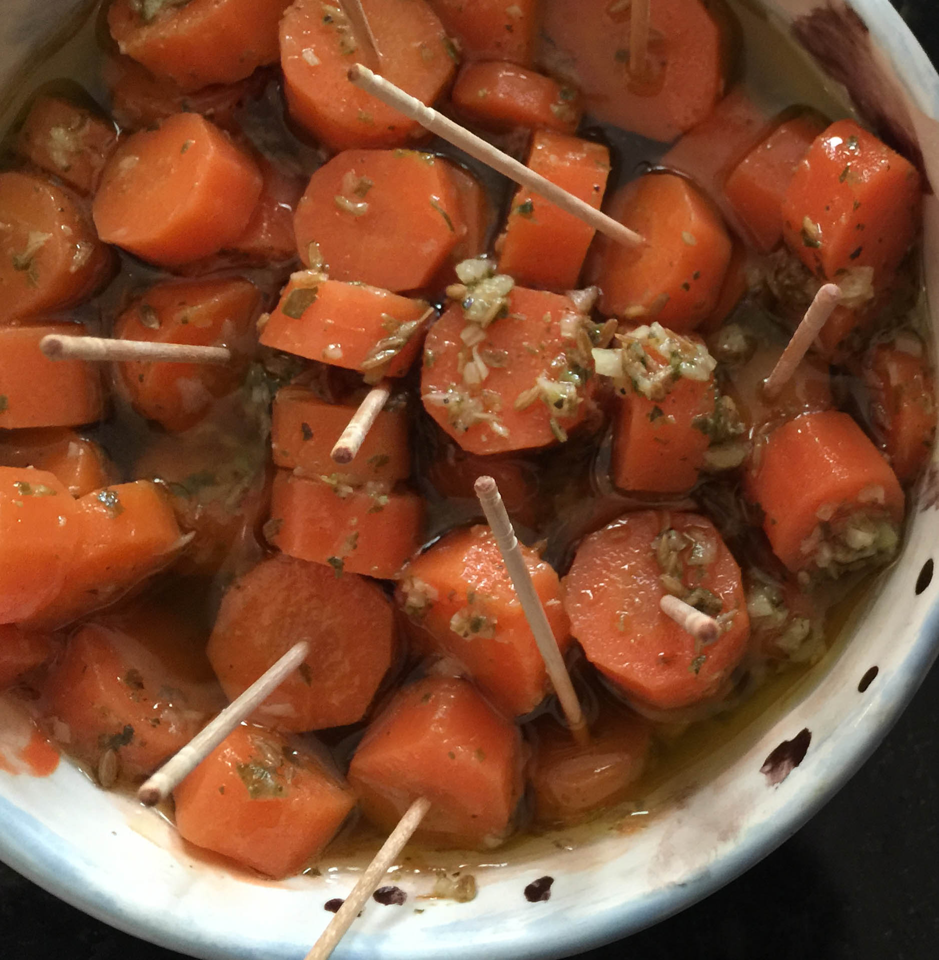 Sevillian Marinated Carrots