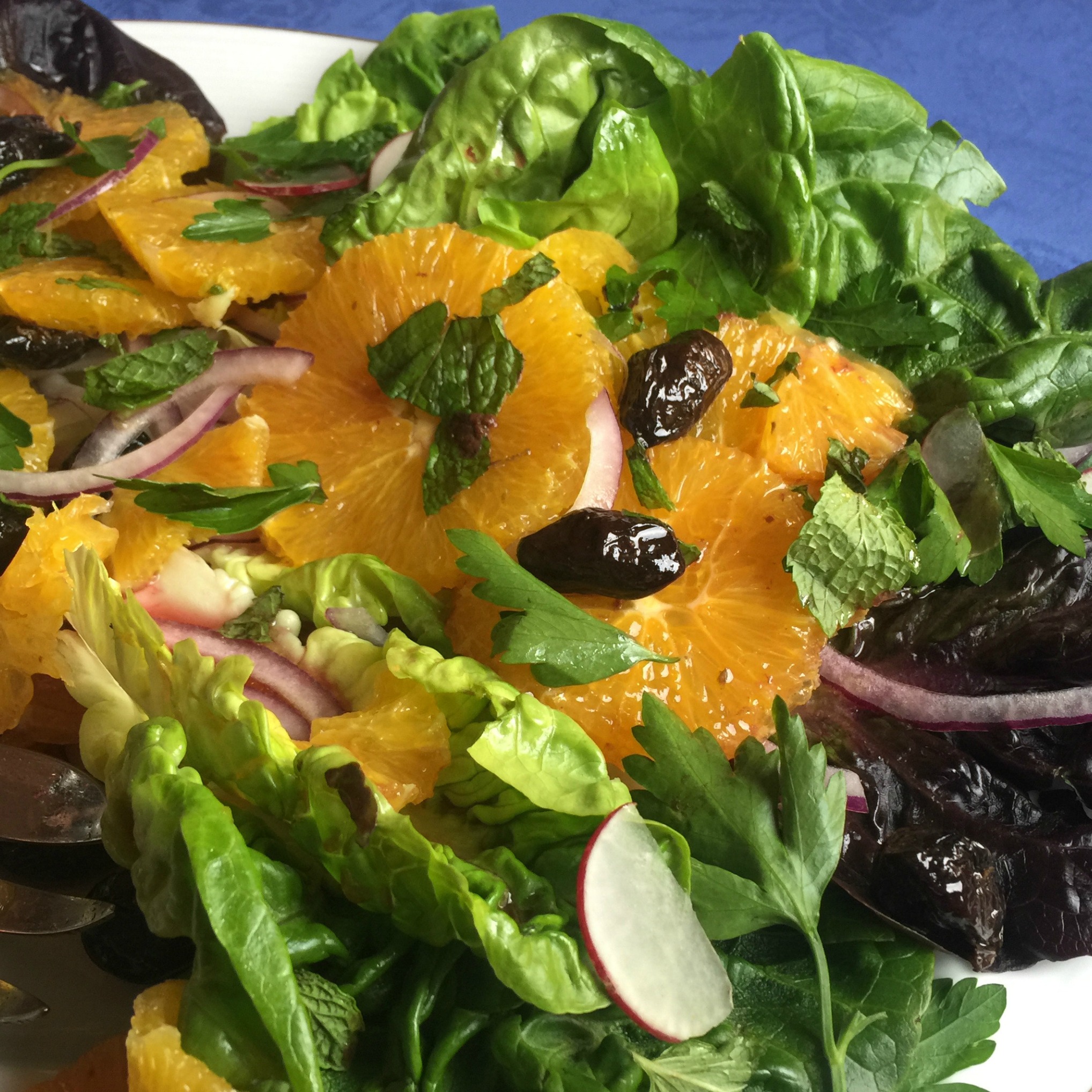 Nicola's Tunisian Orange Salad (Vegan)