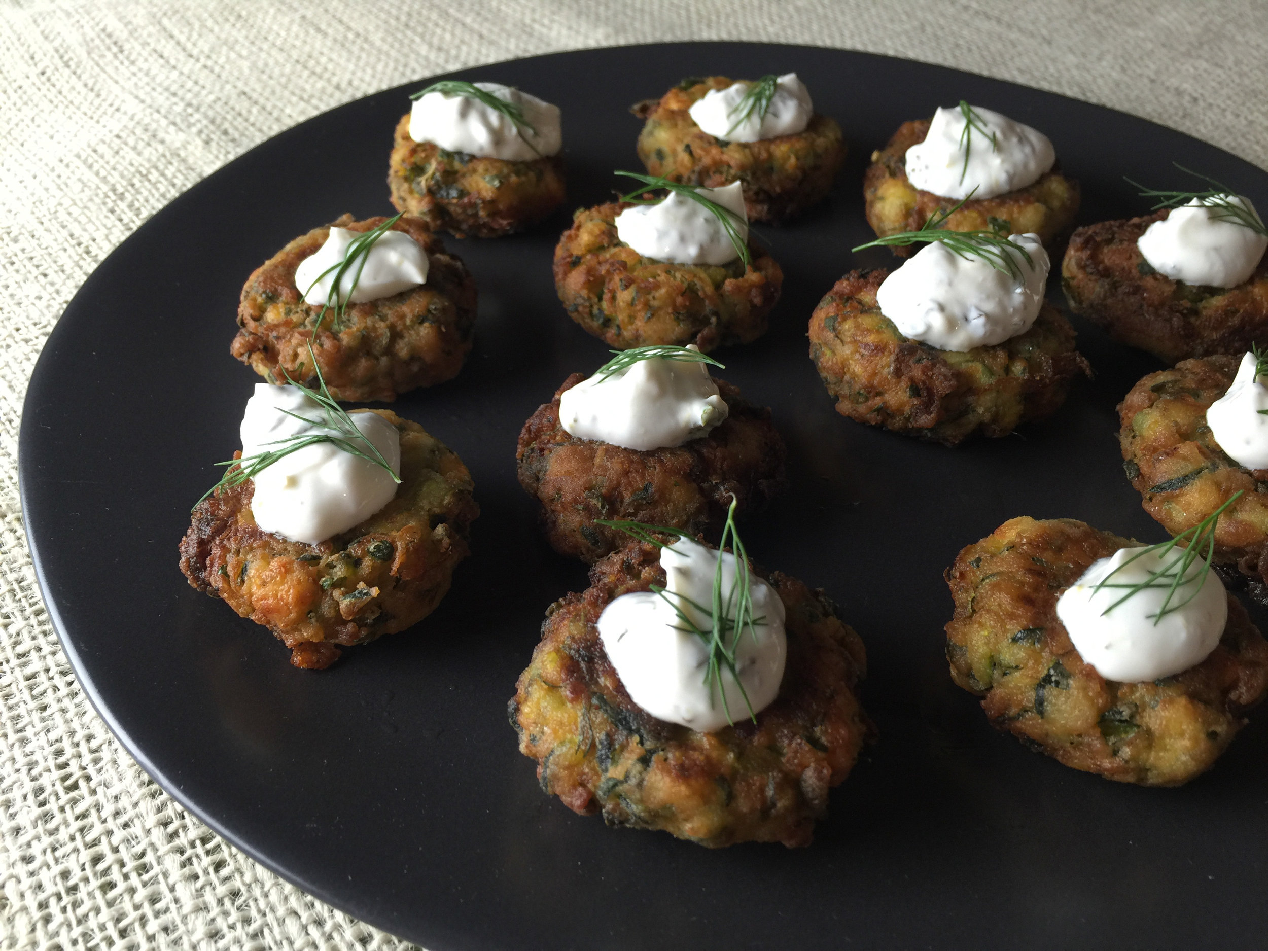 Barry's Insanely Delicious Zucchini Fritters