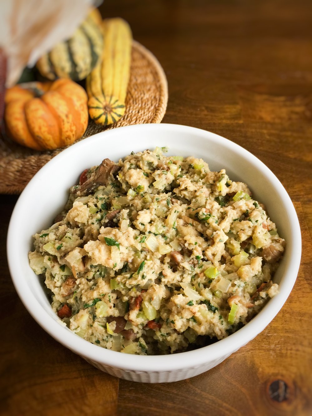 Chestnut-Porcini Stuffing