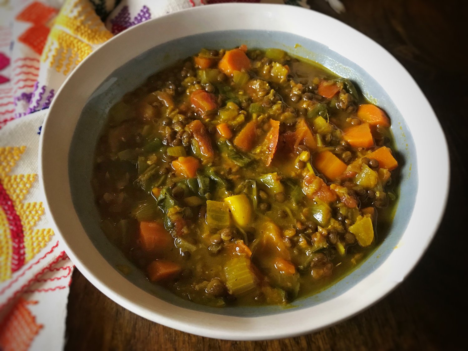 Warming Lentil Super-Detox Soup II