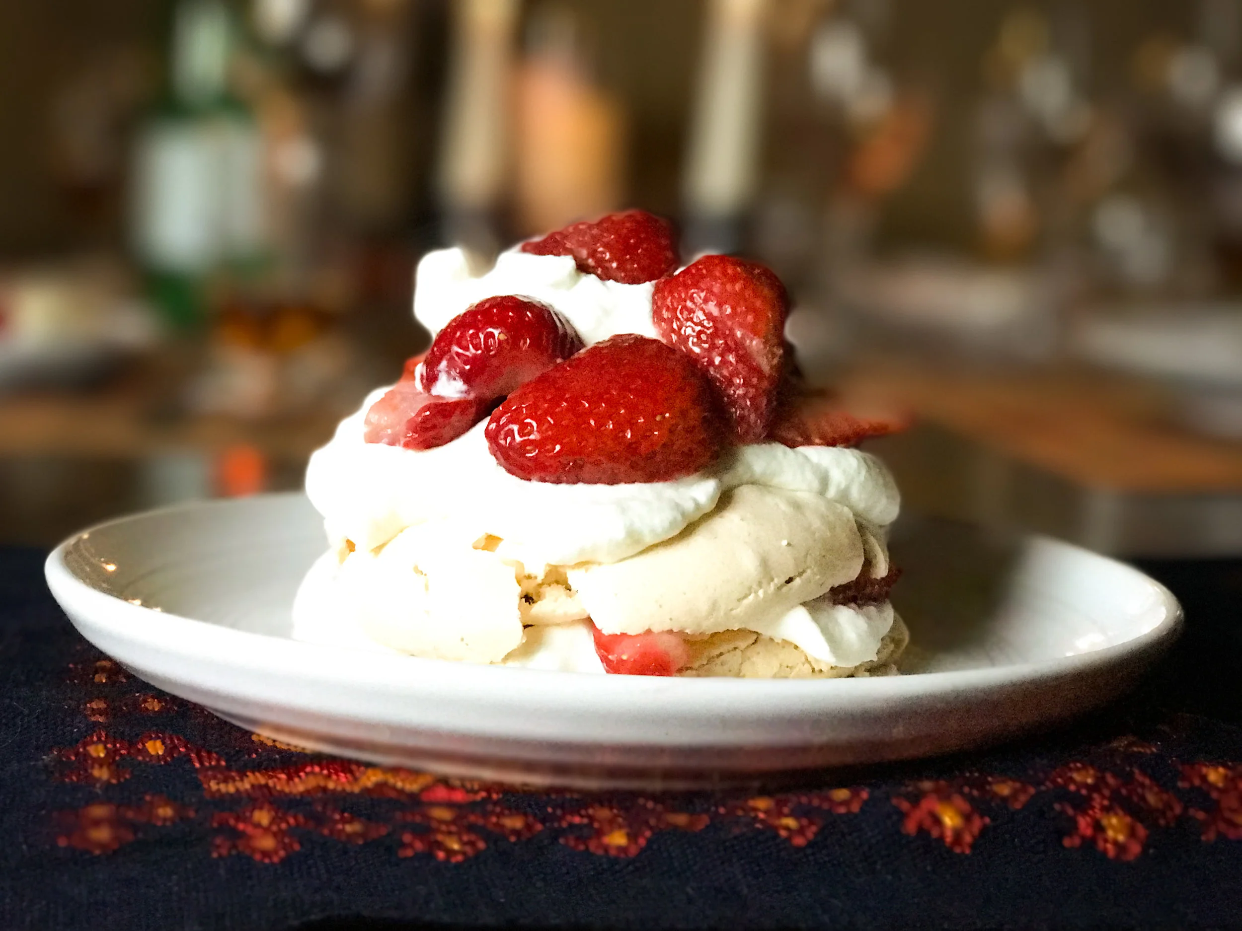 Mini strawberry Pavlovas may be the most brilliant Passover dessert ever