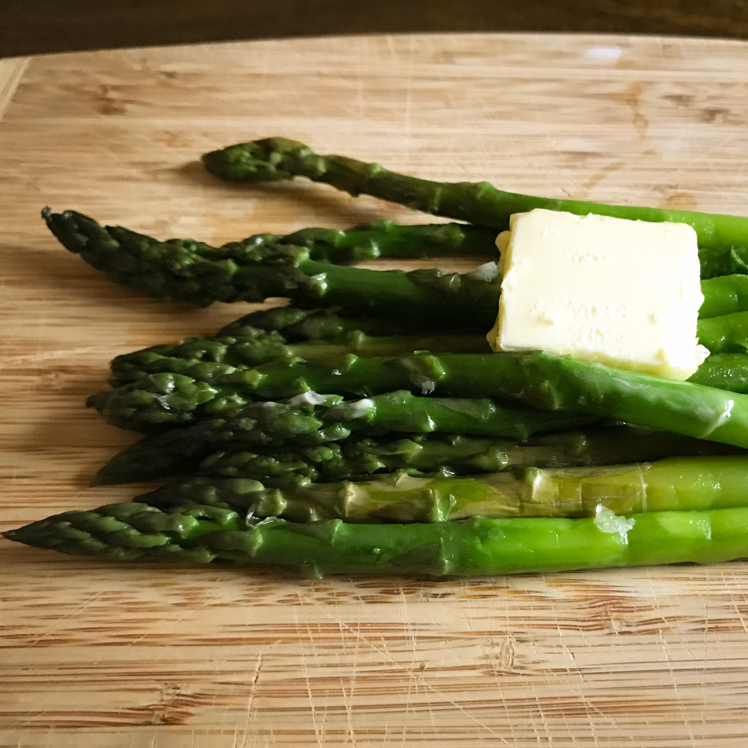 Warm Buttered Asparagus