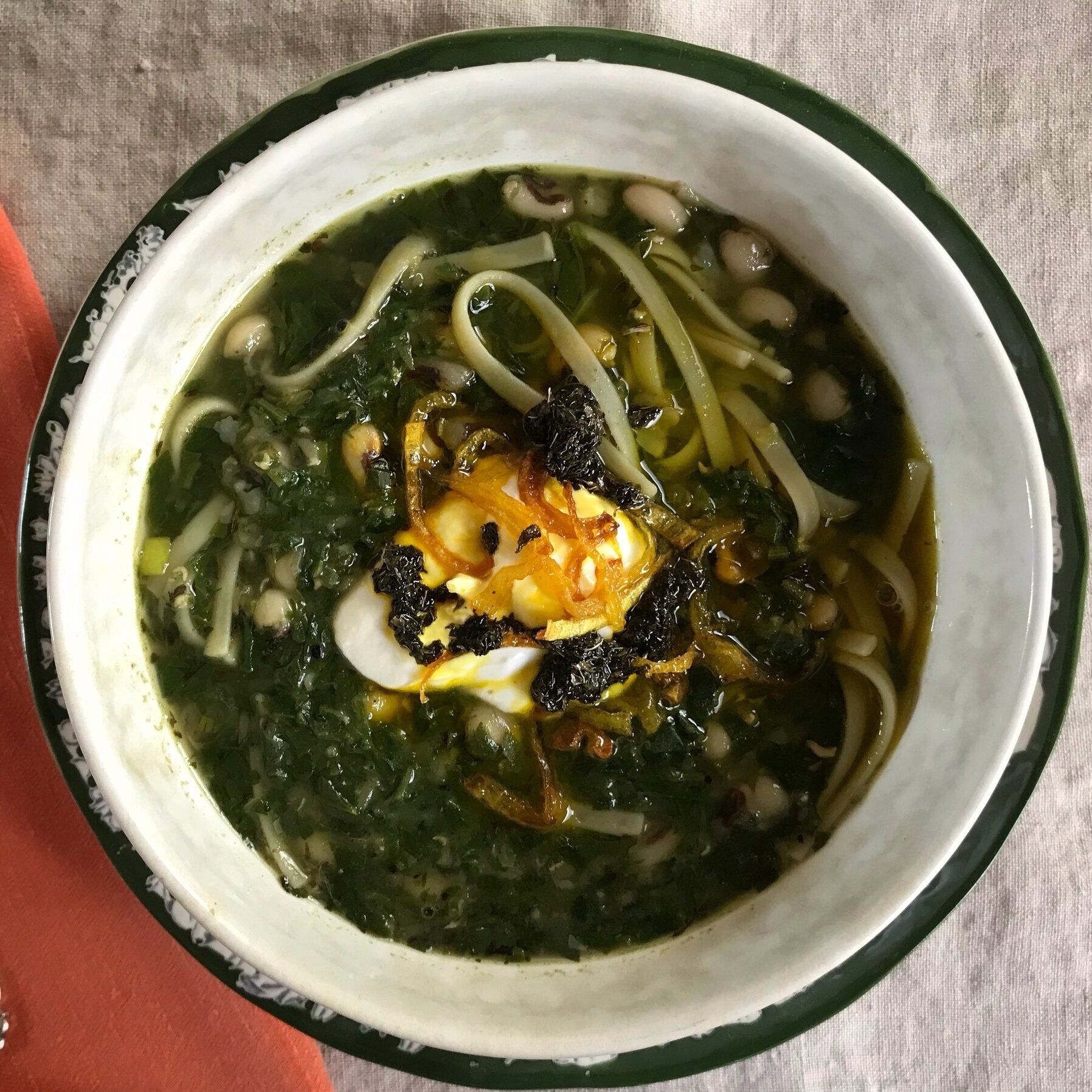 New Year's Bean Soup (Ash-e-Reshteh)