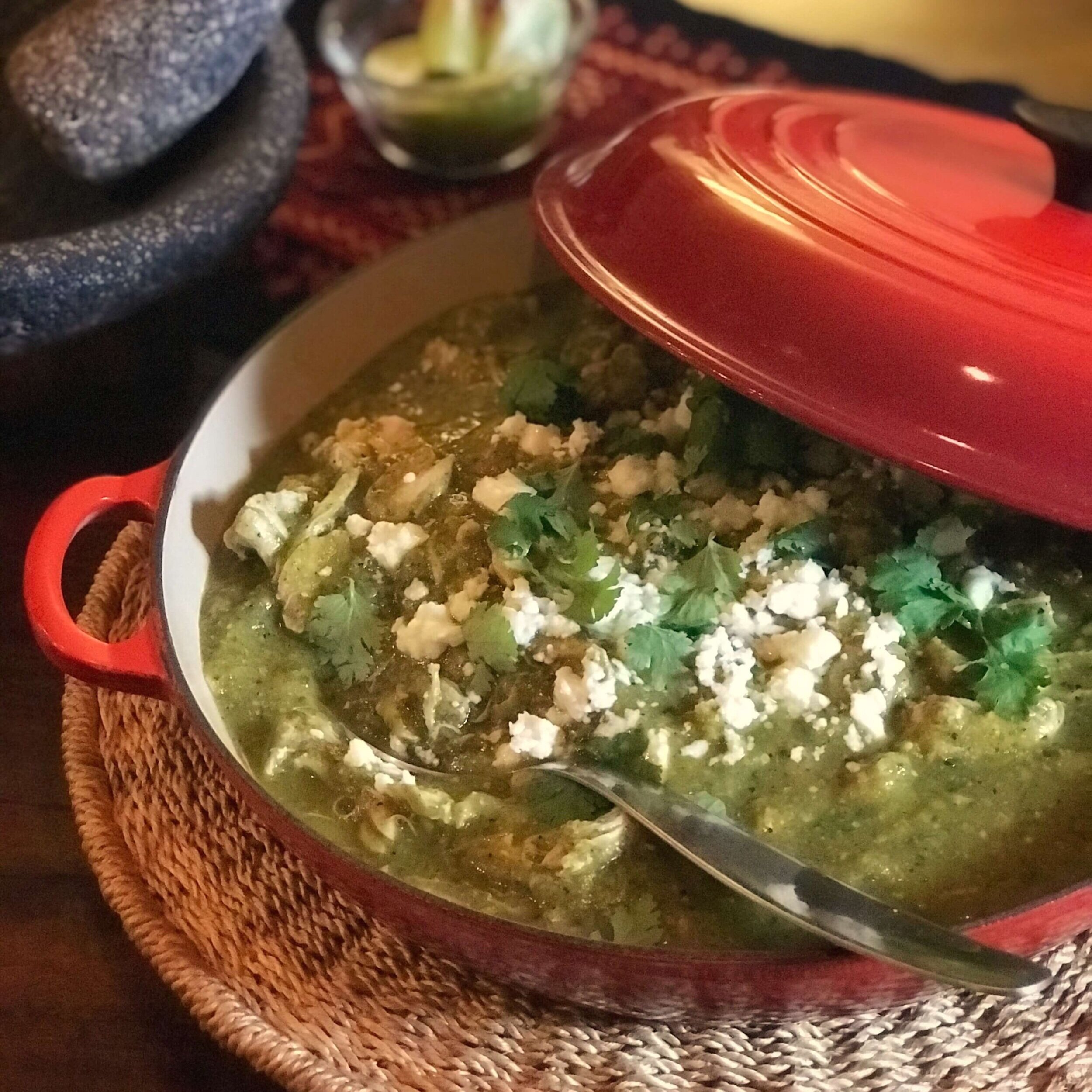 Chicken Chile Verde (Quick and Easy Pressure-Cooker Version)