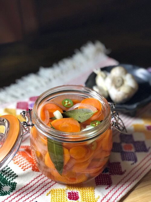 Taquería Carrots (Zanahorias Escabeches)