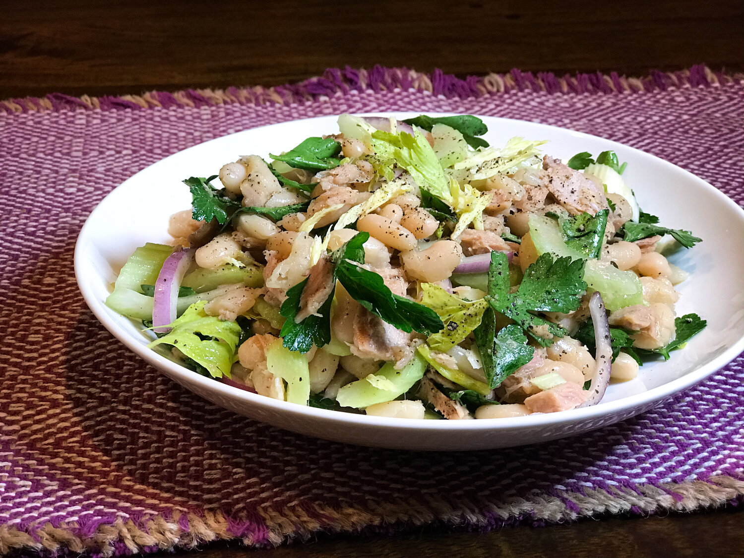 Tuna and Cannellini Bean Salad