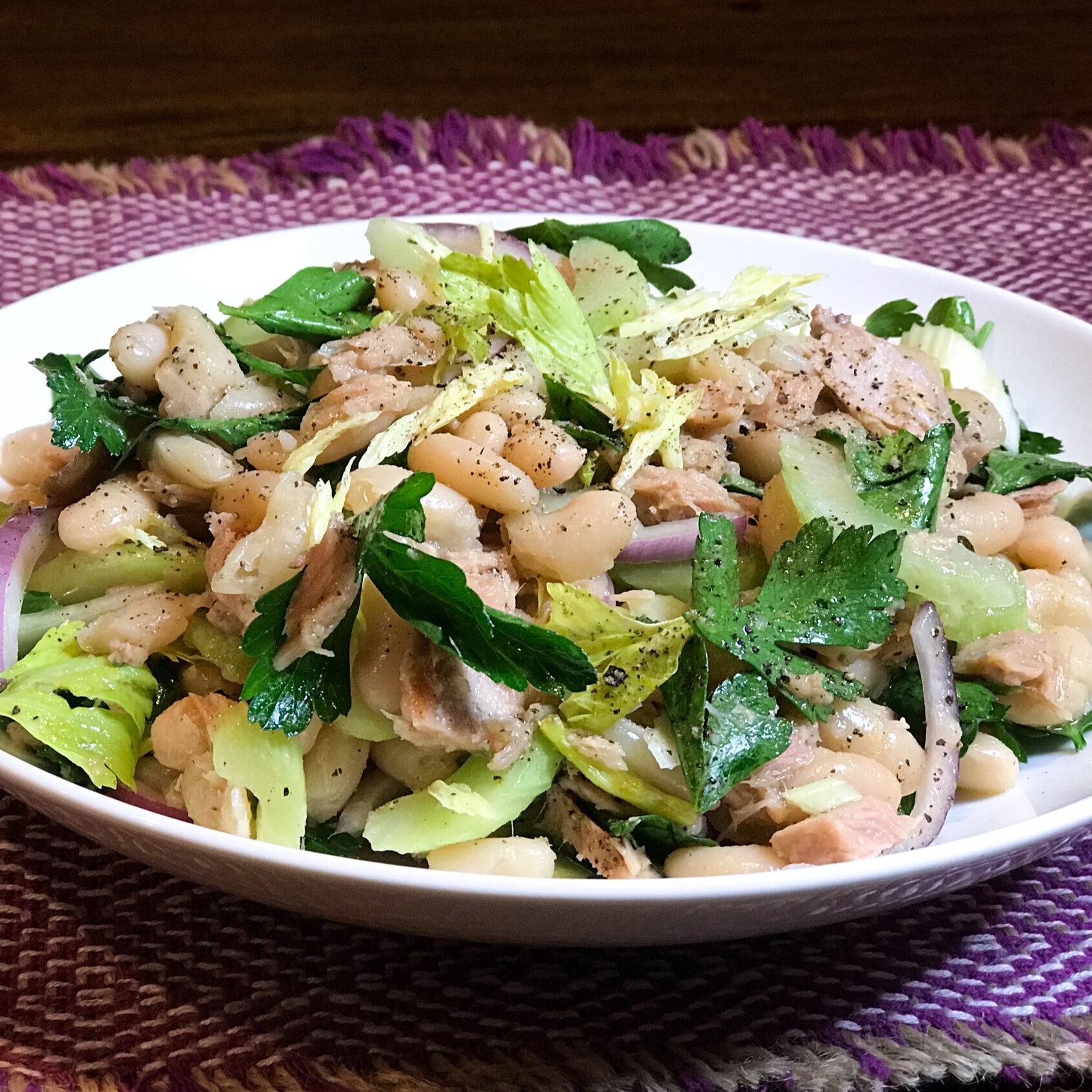 Tuna and Cannellini Bean Salad