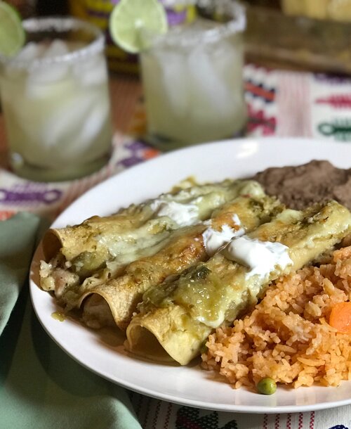 Chicken Enchiladas Verdes